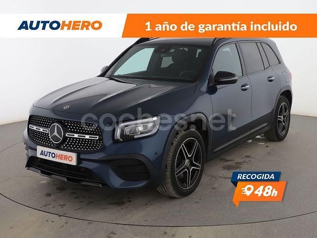 Azul Usado 2022 Mercedes GLB200 AMG line SUV | 36.399 € (Precio justo) - Imagen 1/3
