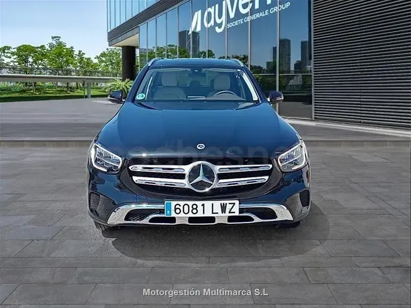 Usado Mercedes GLC220 194 CV (142 kW) 2022 Negro SUV