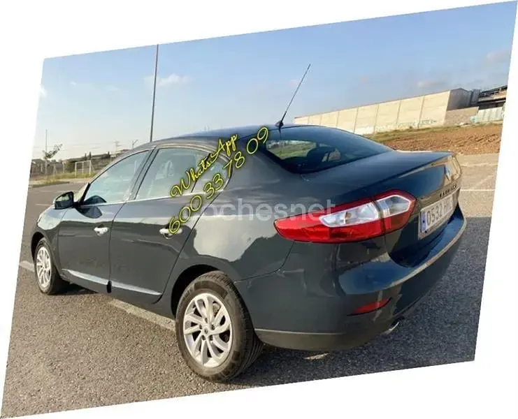 Usado Renault Fluence 110 CV (80 kW) 2013 Azul Berlina