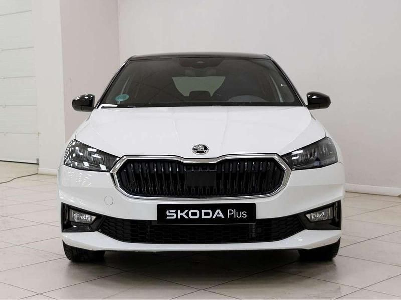 Usado Skoda Fabia Style 110 CV (80 kW) 2022 Blanco Utilitario
