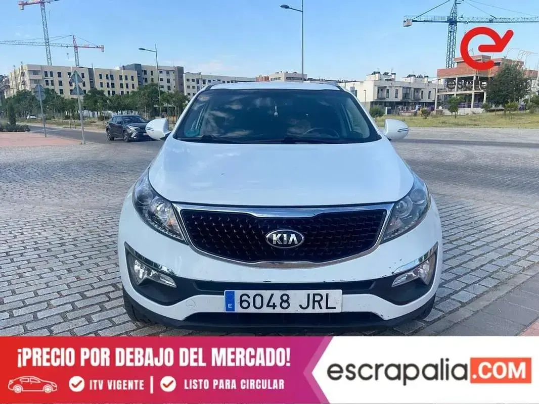 Usado Kia Sportage 116 CV (85 kW) 2016 Blanco SUV