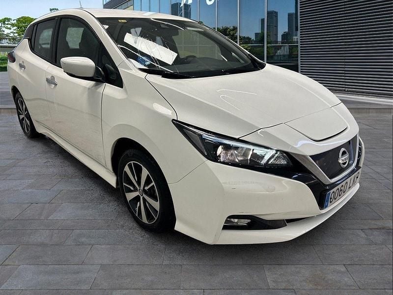 Usado Nissan Leaf Acenta 110 kW (150 CV) 2020 Blanco Utilitario