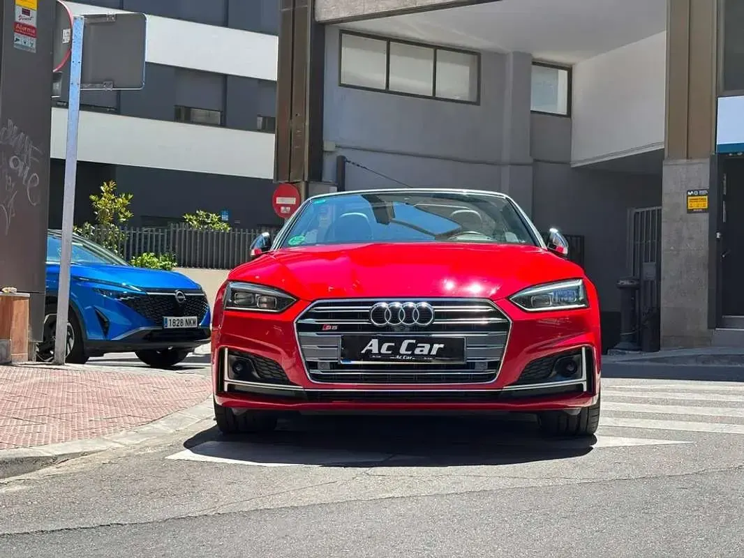 Usado Audi S5 Cabriolet 354 CV (260 kW) 2017 Rojo Descapotable