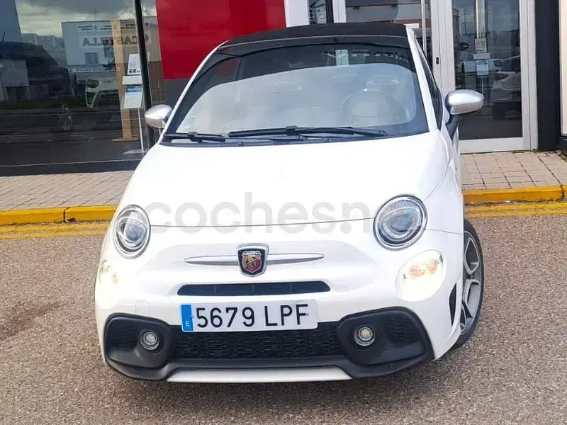 Usado Abarth 595C Turismo 165 CV (121 kW) 2021 Blanco Descapotable