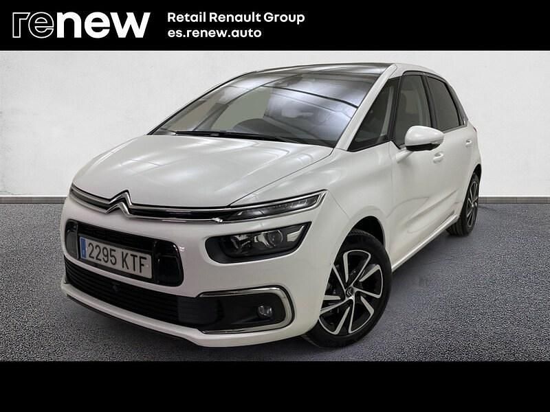 Blanco Usado 2019 Citroën C4 SpaceTourer PureTech Monovolumen | 12.950 € (Buen precio) - Imagen 1/4