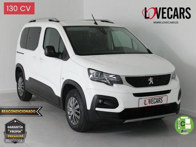 Blanco Usado 2022 Peugeot Rifter Allure Monovolumen | 14.600 € (Super precio) - Imagen 1/3