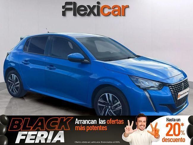 Azul Usado 2021 Peugeot 208 GT Utilitario | 14.490 € (Precio justo) - Imagen 1/4