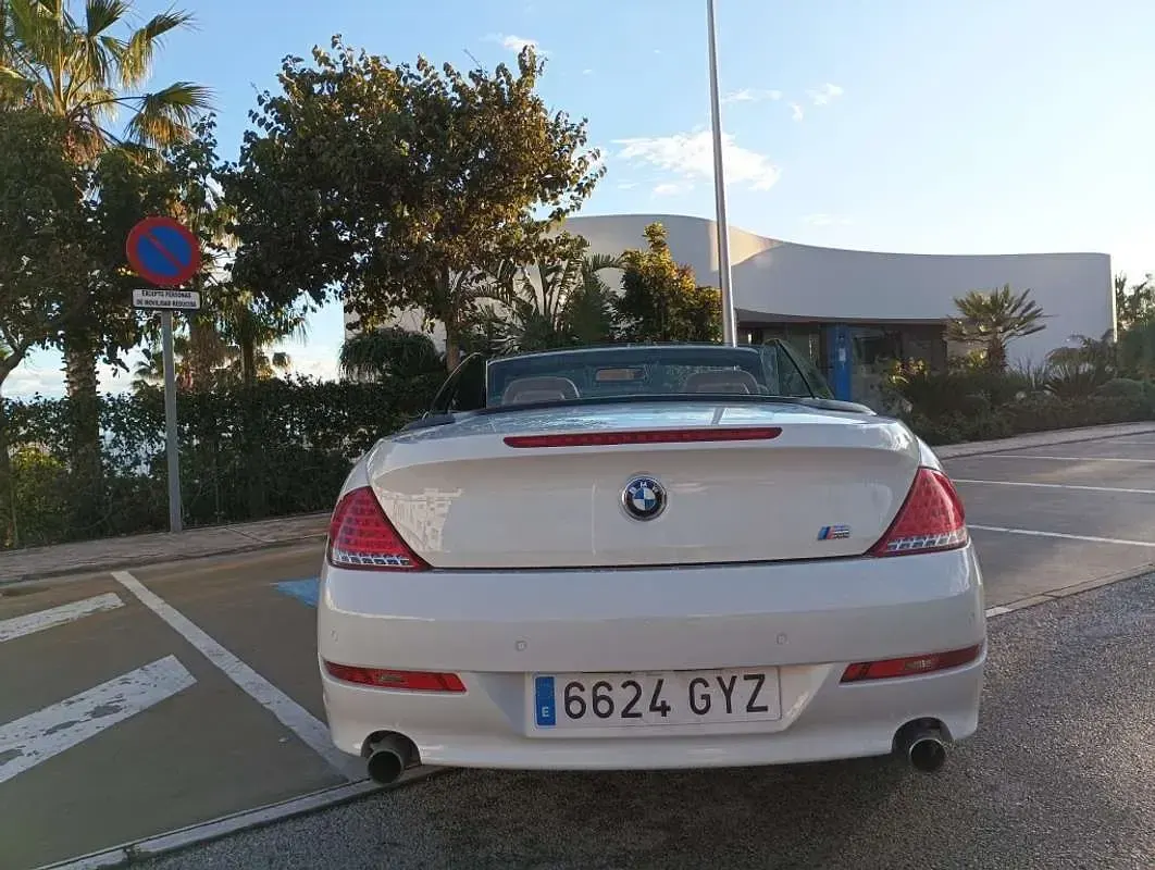 Usado BMW 635 Cabriolet 286 CV (210 kW) 2010 Blanco Descapotable