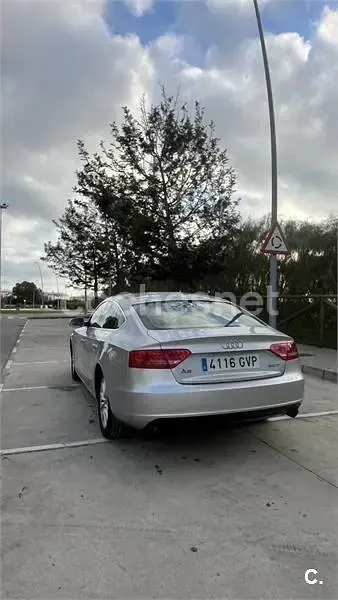 Usado Audi A5 Sportback 180 CV (132 kW) 2010 Gris / plata Utilitario