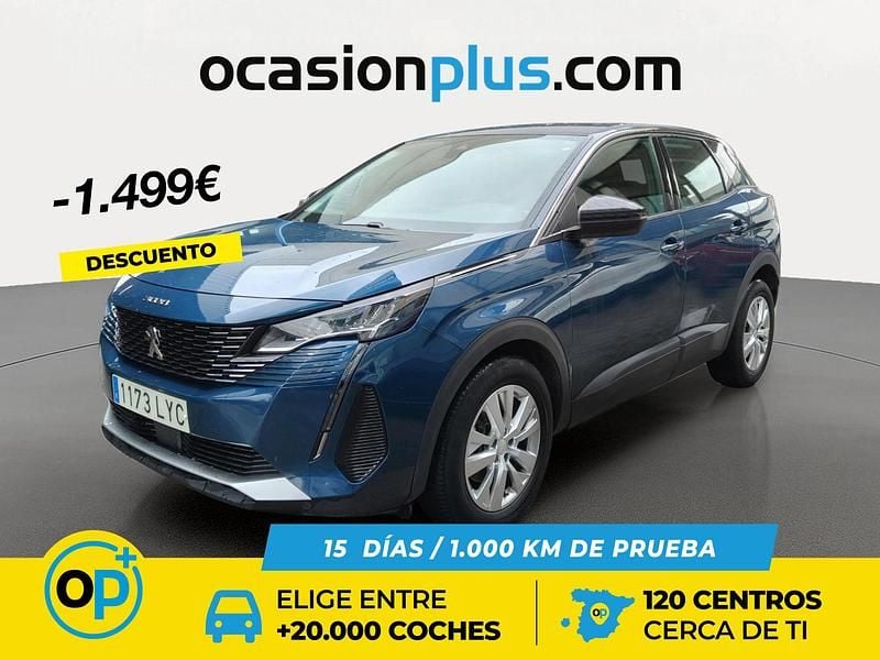 Blanco Usado 2022 Peugeot 3008 Active Recogida | 16.390 € (Buen precio) - Imagen 1/4
