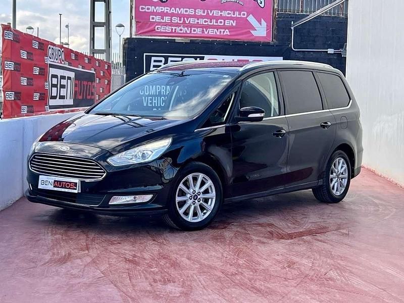 Negro Usado 2017 Ford Galaxy Titanium Monovolumen | 15.990 € - Imagen 1/4