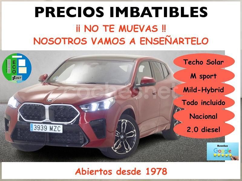 Granate Usado 2025 BMW X2 Sport Line SUV | 43.500 € (Precio justo) - Imagen 1/4