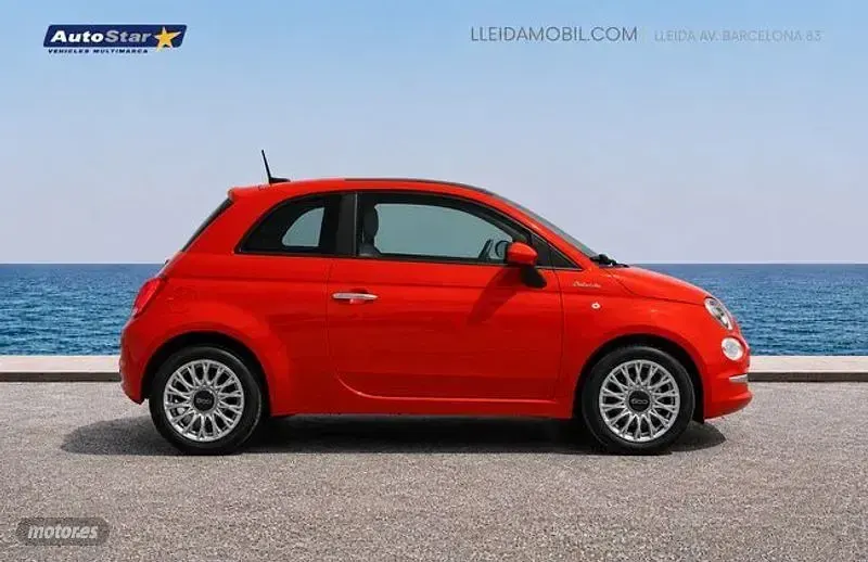 Usado Fiat 500 Dolcevita 69 CV (50 kW) 2022 Naranja Berlina