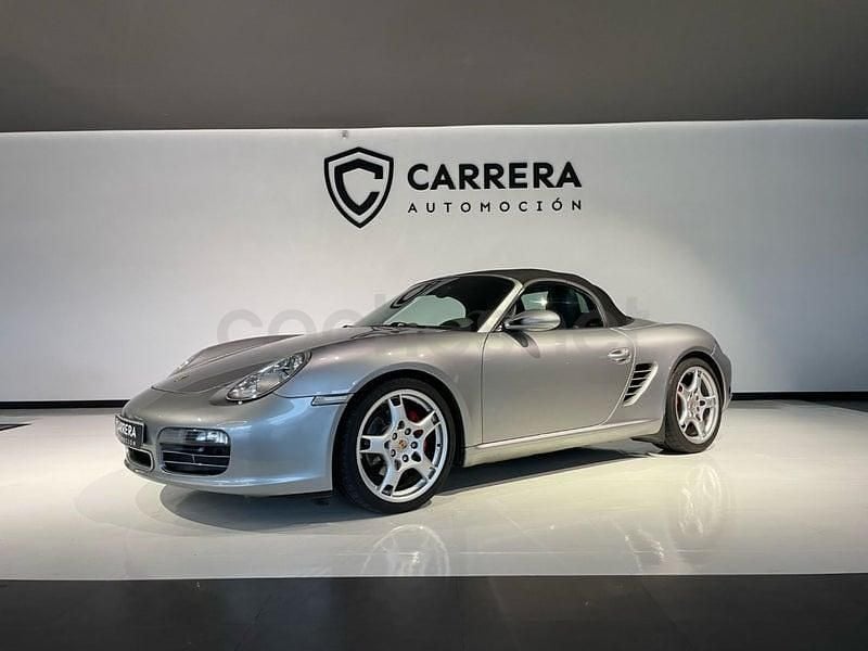Usado Porsche Boxster S 280 CV (205 kW) 2005 Gris / plata Descapotable