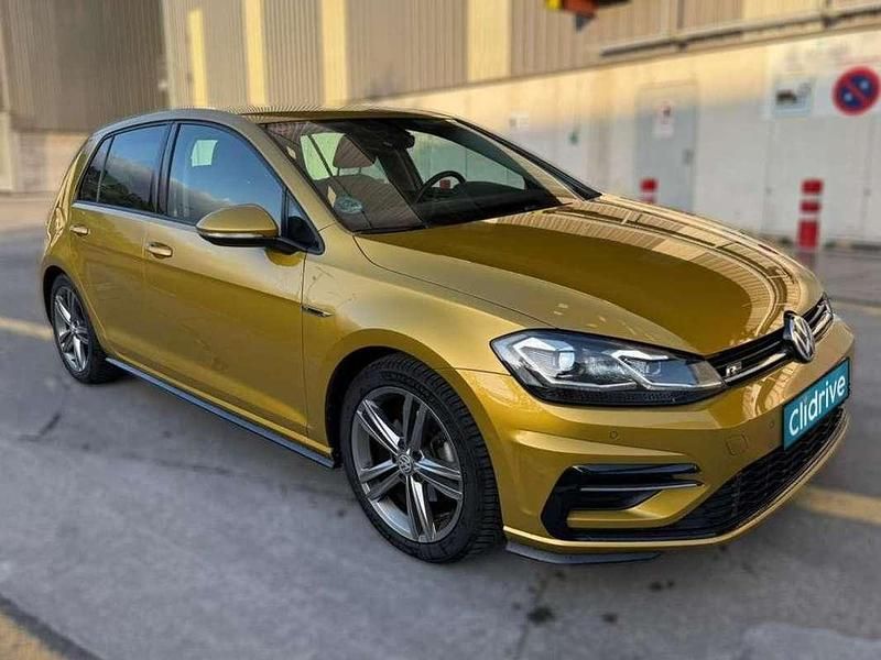 Usado VW Golf VII Advance 150 CV (110 kW) 2017 Amarillo Utilitario
