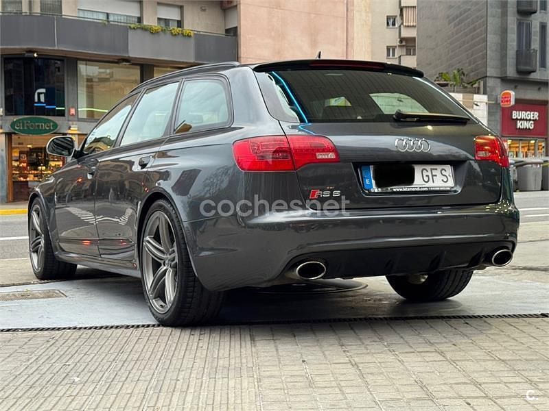 Usado Audi RS6 580 CV (426 kW) 2008 Gris / plata Familiar