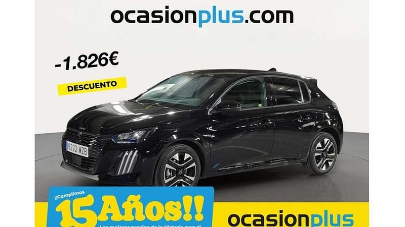Negro Usado 2025 Peugeot 208 Allure Utilitario | 18.264 € (Buen precio) - Imagen 1/4