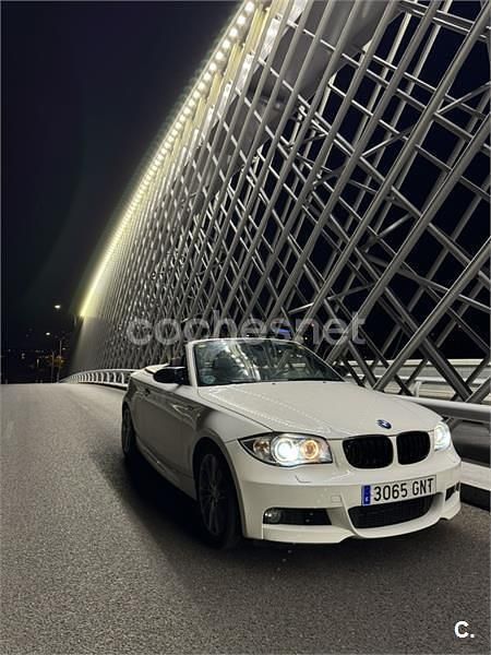 Blanco Usado 2009 BMW 120 Cabriolet M Sport Descapotable | 13.000 € (Precio justo) - Imagen 1/4