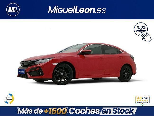 Usado Honda Civic Elegance 126 CV (92 kW) 2021 Rojo Berlina