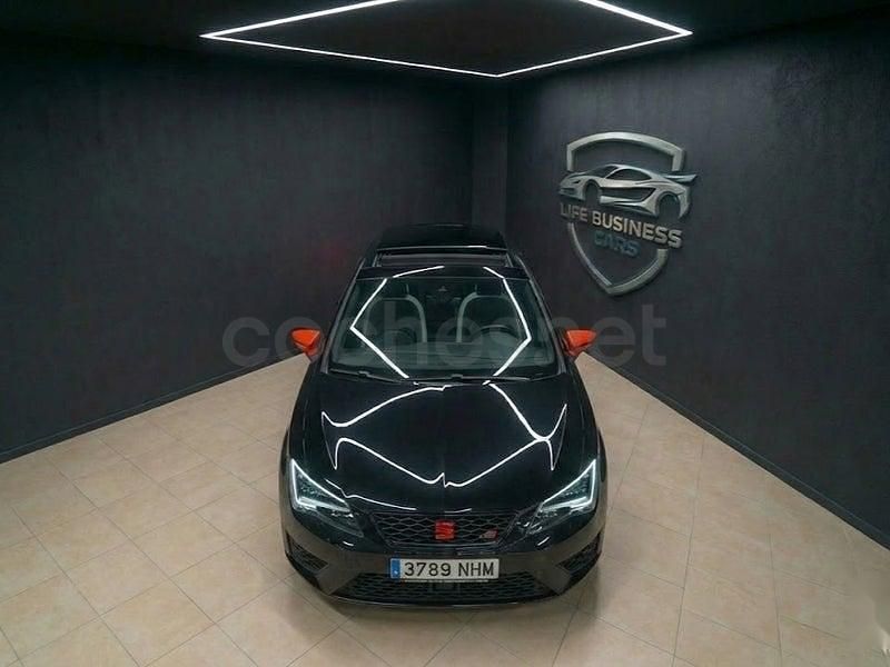 Usado Seat Leon CUPRA 280 CV (205 kW) 2015 Negro Berlina