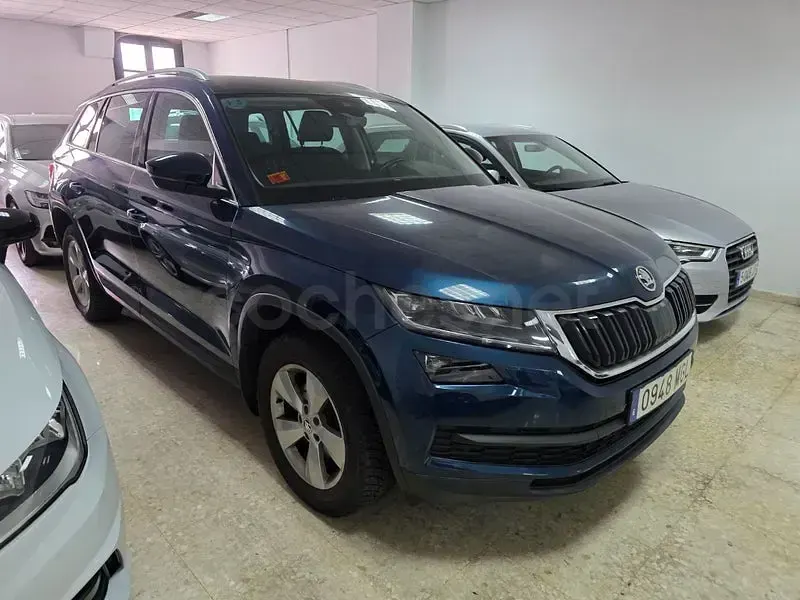 Usado Skoda Kodiaq Style 150 CV (110 kW) 2018 Azul SUV