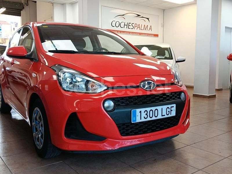 Rojo Usado 2020 Hyundai i10 Utilitario | 9500 € (Buen precio) - Imagen 1/4