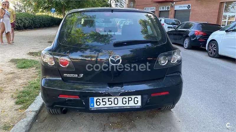 Usado Mazda 3 Sportive 143 CV (105 kW) 2009 Negro Berlina