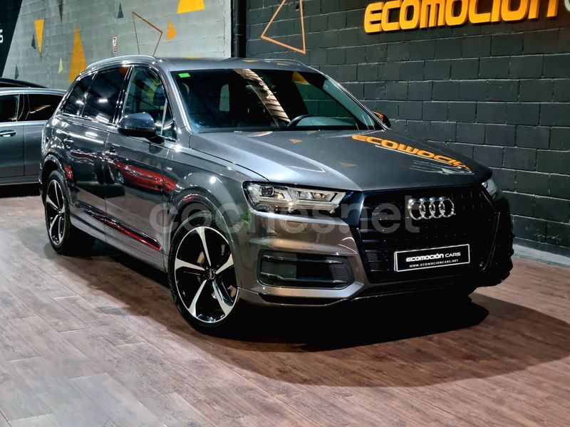 Usado Audi Q7 218 CV (160 kW) 2018 Gris / plata SUV