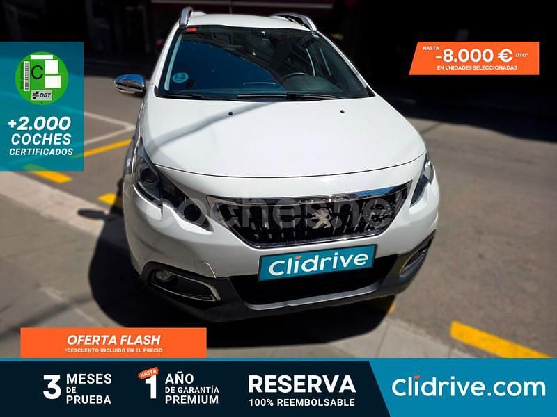 Blanco Usado 2017 Peugeot 2008 Style SUV | 7990 € (Buen precio) - Imagen 1/3