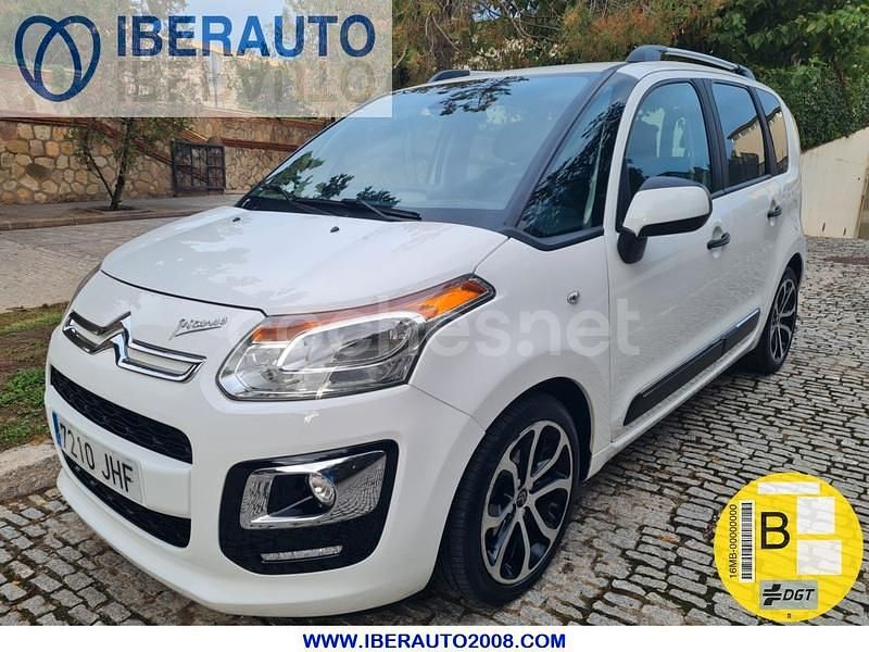 Blanco Usado 2015 Citroën C3 Picasso Monovolumen | 8990 € (Precio justo) - Imagen 1/4
