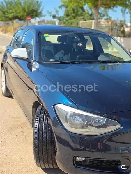 Usado BMW 118 143 CV (105 kW) 2012 Azul Utilitario