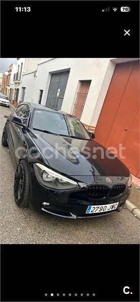 Negro Usado 2014 BMW 125 Utilitario | 9980 € - Imagen 1/4