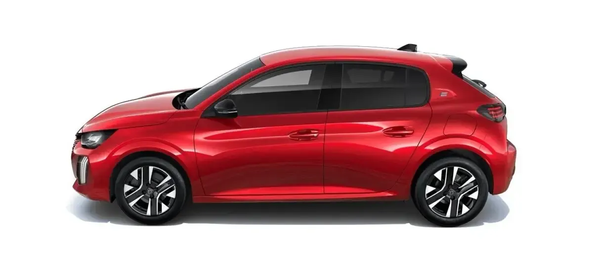 Nuevo Peugeot e-208 Allure 114 kW (156 CV) 2025 Rojo Utilitario