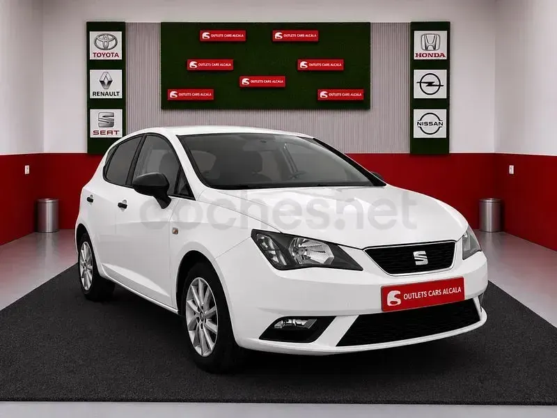 Usado Seat Ibiza Reference 75 CV (55 kW) 2016 Blanco Berlina