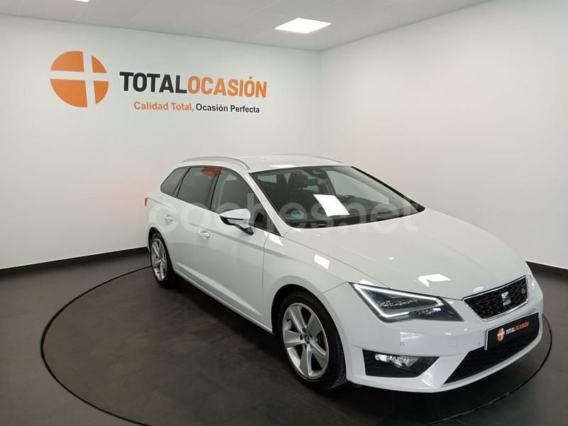 Blanco Usado 2016 Seat Leon FR Familiar | 13.990 € (Buen precio) - Imagen 1/4