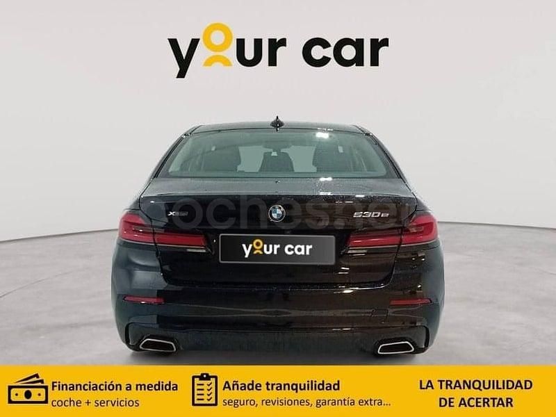 Usado BMW 530e Sport Line 292 CV (214 kW) 2021 Negro Berlina