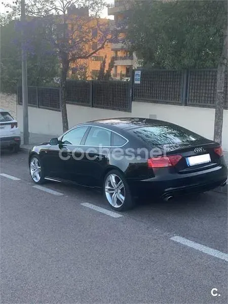Usado Audi A5 Sportback 170 CV (125 kW) 2012 Negro Utilitario