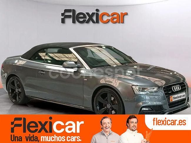 Gris / plata Usado 2016 Audi A5 Cabriolet S-Line Descapotable | 20.890 € (Precio justo) - Imagen 1/4
