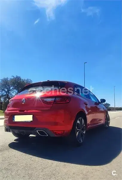 Usado Renault Mégane GT Line GT-Line 160 CV (117 kW) 2019 Rojo Berlina
