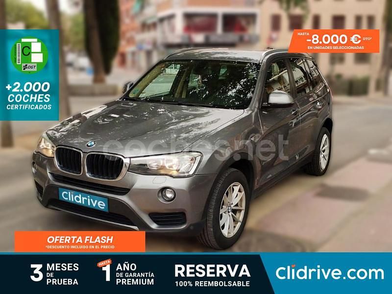 Gris / plata Usado 2016 BMW X3 SUV | 18.490 € (Buen precio) - Imagen 1/3
