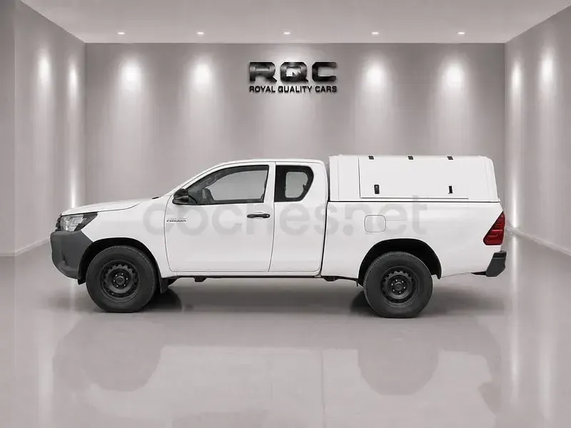 Usado Toyota HiLux 150 CV (110 kW) 2020 Blanco Pickup/Camioneta