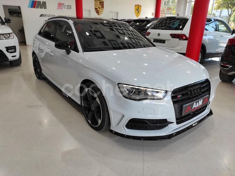 Usado Audi S3 Exclusive 300 CV (220 kW) 2014 Blanco Berlina