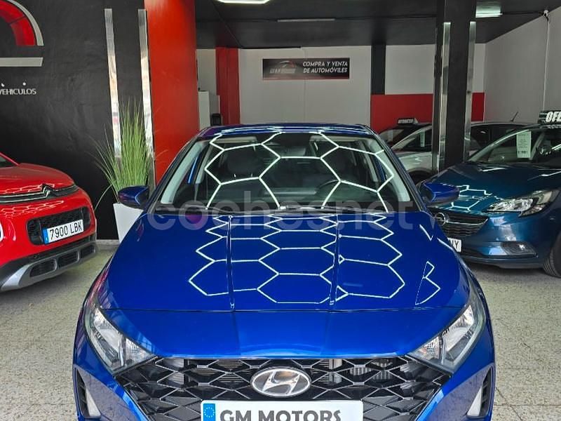 Azul Usado 2021 Hyundai i20 Berlina | 12.490 € (Buen precio) - Imagen 1/4