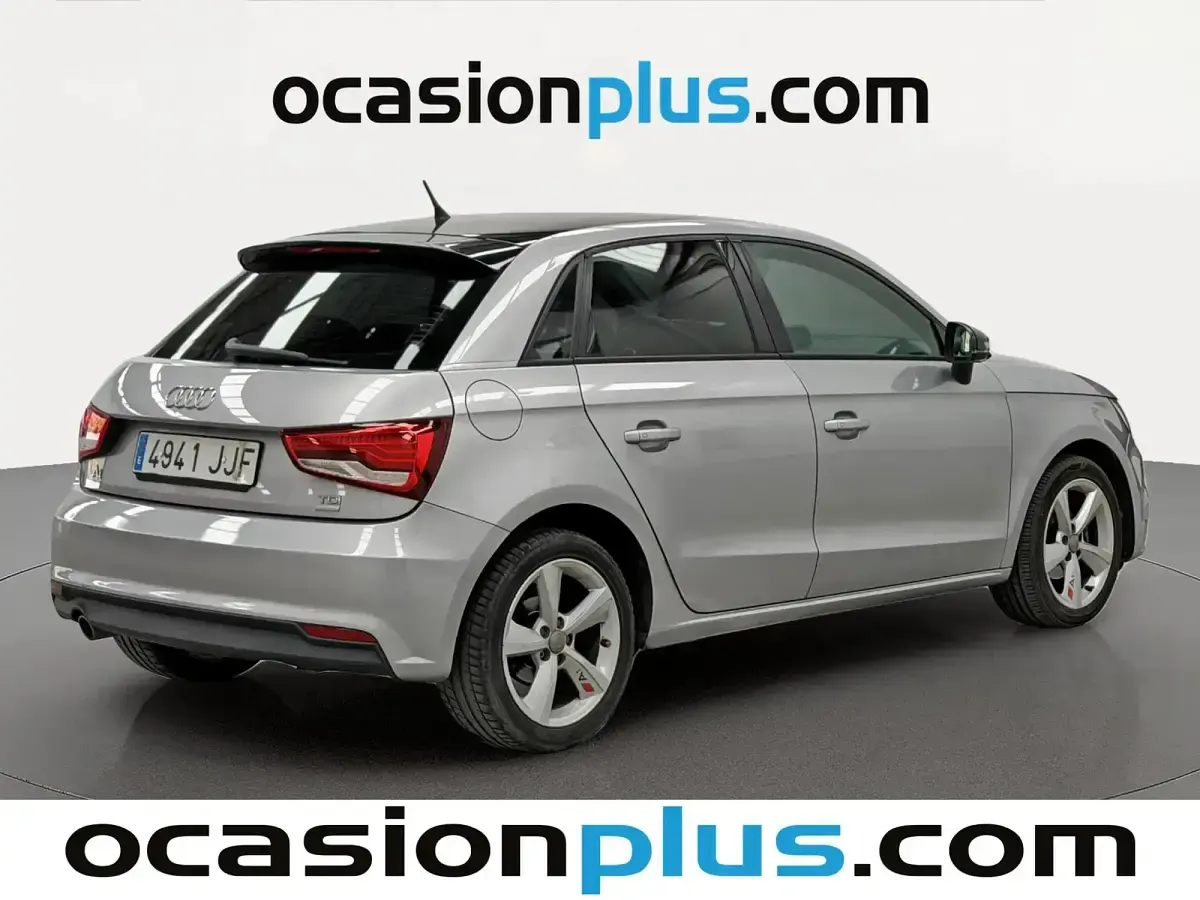 Usado Audi A1 Design 90 CV (66 kW) 2015 Gris Utilitario