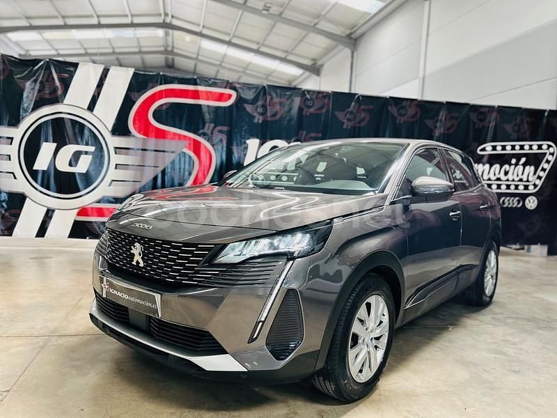Gris / plata Usado 2021 Peugeot 3008 Active SUV | 18.990 € (Precio justo) - Imagen 1/4