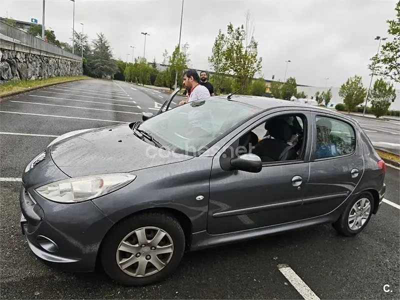 Usado Peugeot 206+ 75 CV (55 kW) 2010 Gris / plata Utilitario