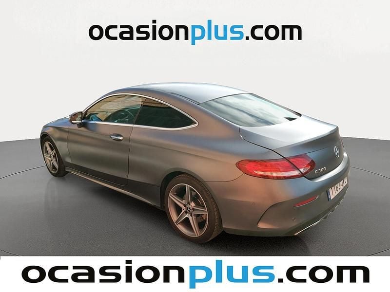 Usado Mercedes C300 AMG 245 CV (180 kW) 2017 Gris Coupe