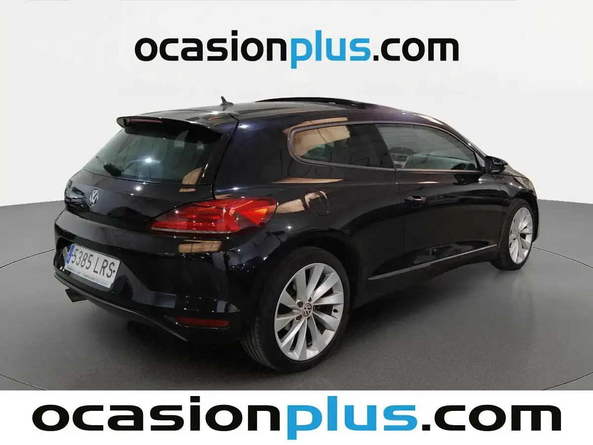 Usado VW Scirocco R-line 125 CV (91 kW) 2018 Negro Coupe