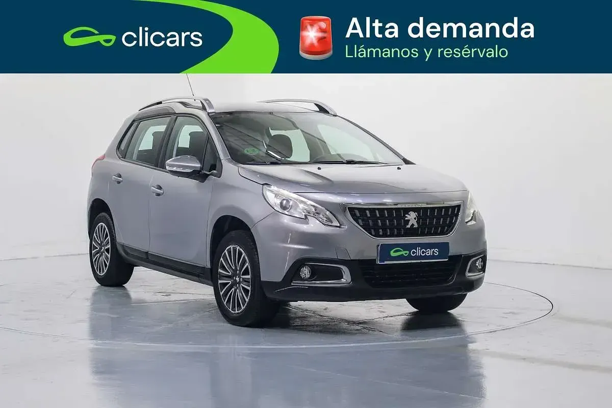 Usado Peugeot 2008 Allure 131 CV (96 kW) 2016 Gris SUV