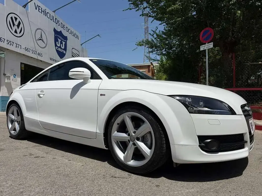 Usado Audi TT S-Line 160 CV (117 kW) 2009 Blanco Coupe